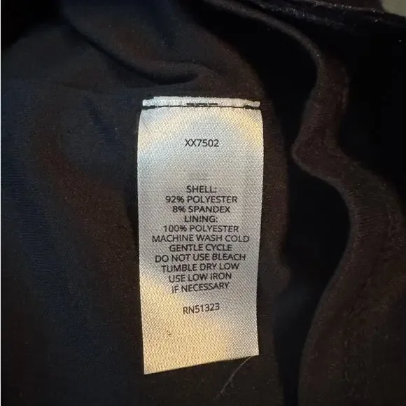 HALOGEN NWT $79 Velvet Pull On Pencil Skirt Size M or L - Picture 6 of 7